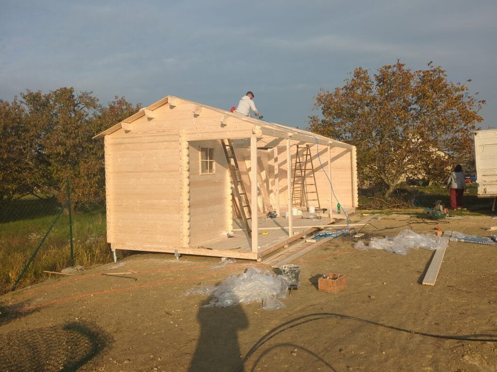 Een sauna!