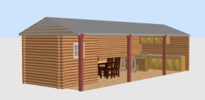 Een sauna!