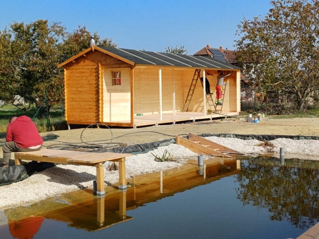 Een sauna!