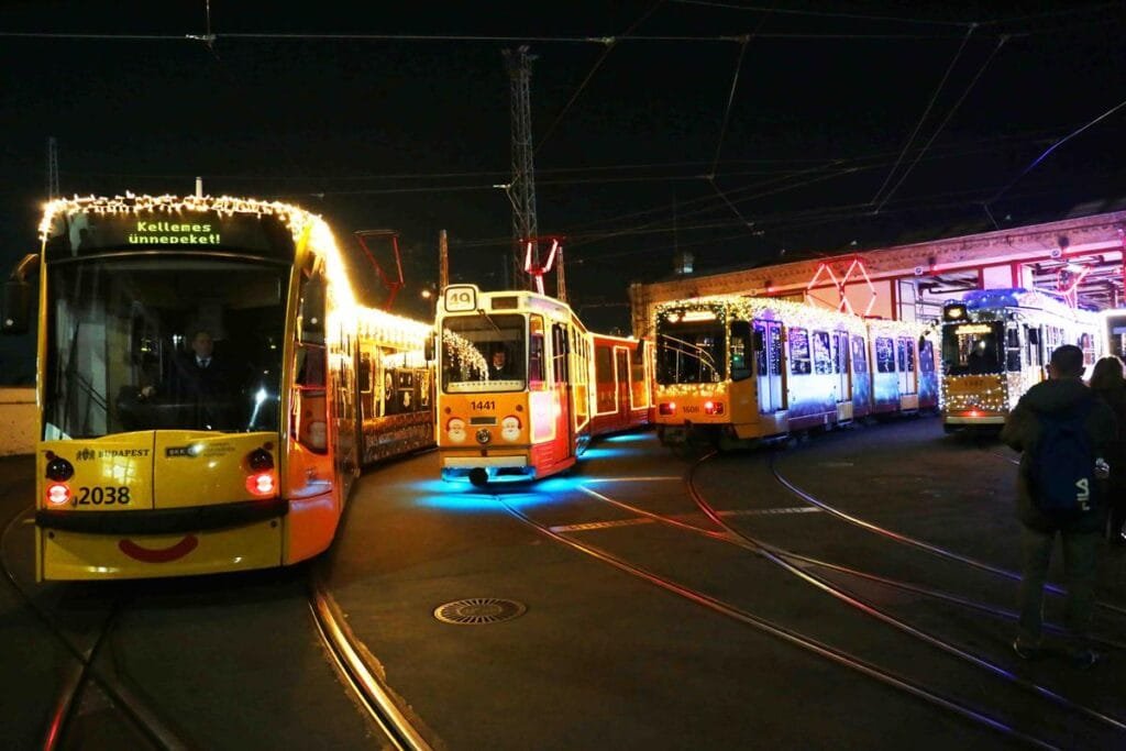 Kerstmarkt in Boedapest