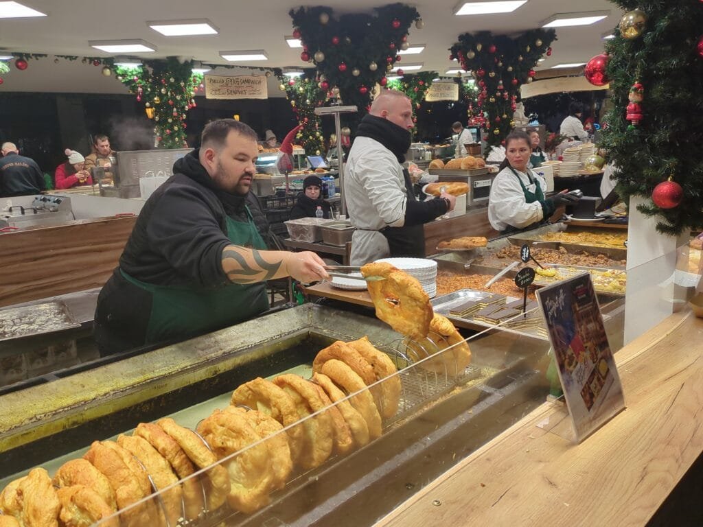 Kerstmarkt in Boedapest