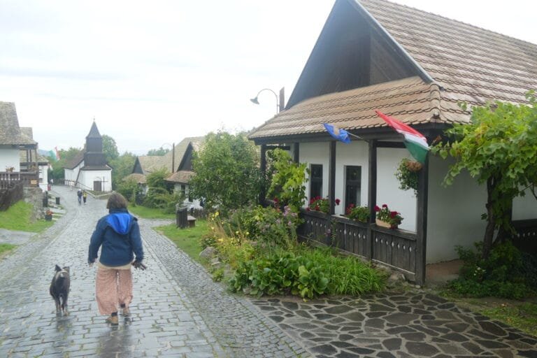 Hollókő hoofdstraat